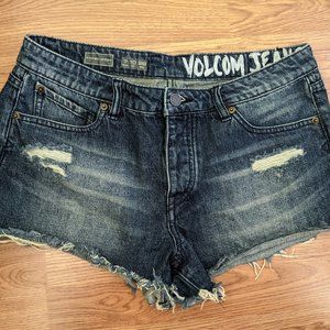 Volcom denim shorts